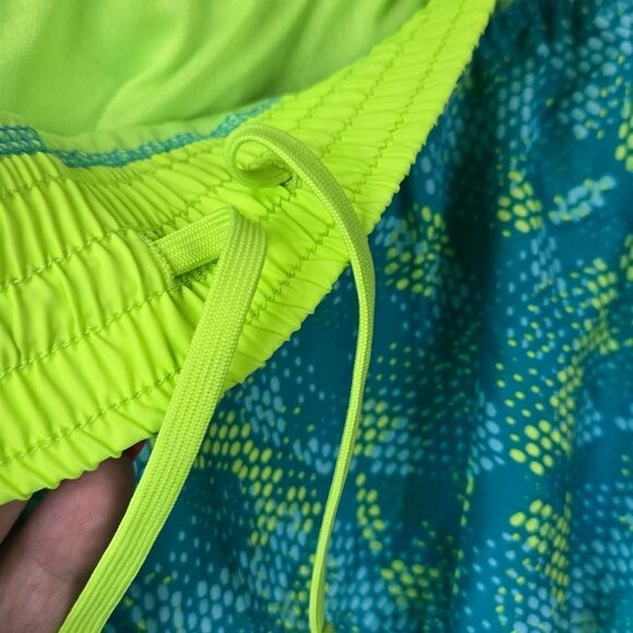 Women's Champion Shorts Neon Printed Running Lined DuoDry Activewear Athletic - Picture 6 of 12